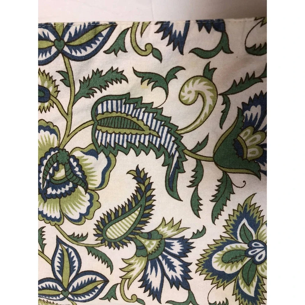 Pier 1 Imports Placemats 100% Cotton Rectangular Floral Multicolor Set of 8‎